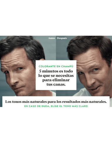 Just For Men Colorante en Champú Castaño Claro