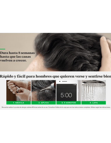 Just For Men Colorante en Champú Castaño Claro