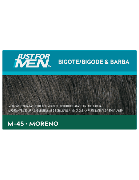 Just For Men Gel Bigote, Barba y Patillas Moreno