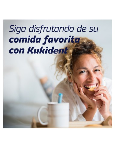 Kukident Adhesivo para prótesis dentales Pro Fijación al Masticar 57g