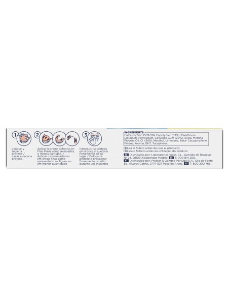 Kukident Adhesivo para prótesis dentales Fijación Todo El Día Fresco 70g