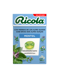 Ricola Caramelos Sin Azúcar Mentol 2