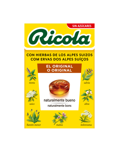 Ricola Caramelos Sin Azúcar Hierbas Suizas