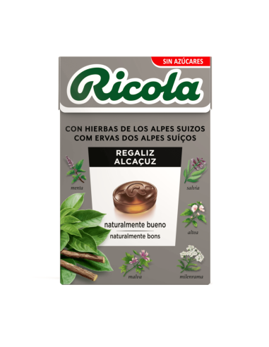 Ricola Caramelos Regaliz