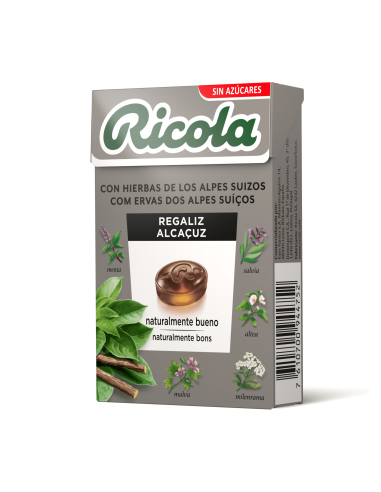 Ricola Caramelos Regaliz