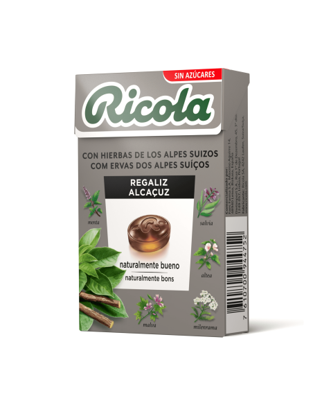 Ricola Caramelos Regaliz