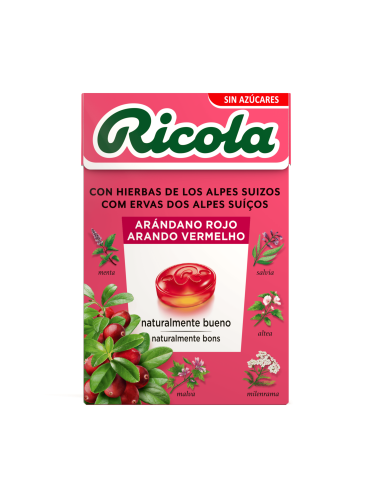 Ricola Caramelos Arándano Rojo