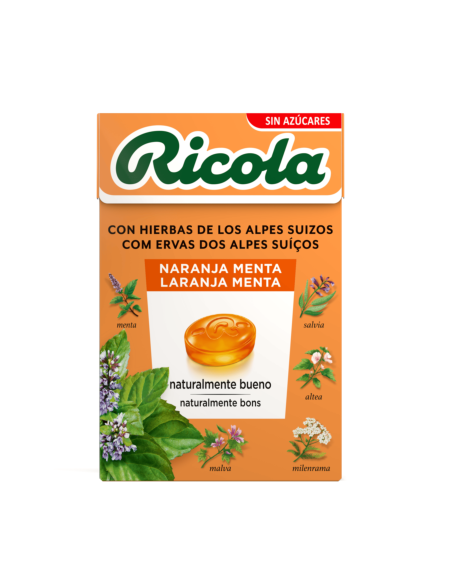 Ricola Caramelos Naranja-Menta