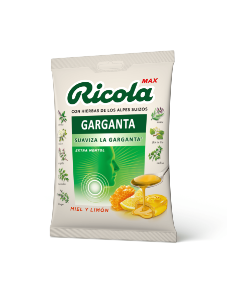 Ricola Max Caramelos Sabor Miel y Limón 70g