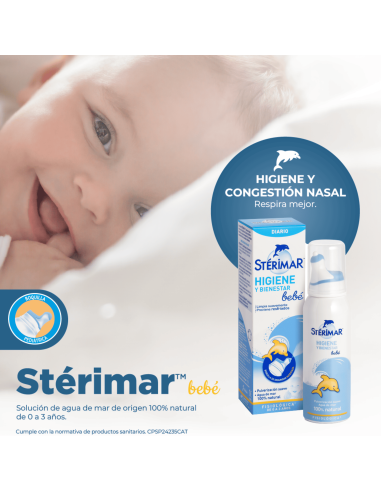 Sterimar Spray Higiene y Bienestar Bebé 50ml