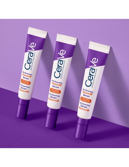 CeraVe Skin Renewing Sérum Antiedad con Vitamina C y Ceramidas