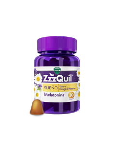ZzzQuil Natura Mango y Plátano 30 gummies