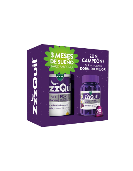ZzzQuil Pack Forte 90 gummies