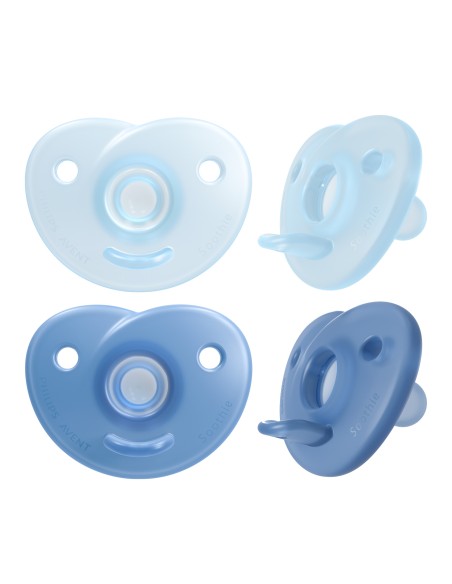 Avent Soothie Chupete Silicona Niño 0-6 meses 2 unidades