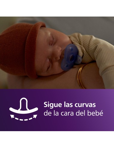 Avent Soothie Chupete Silicona Niño 0-6 meses 2 unidades