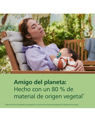 Avent Pacifier Ultra Air Nighttime Chupete Silicona Niño 6-18 meses 2 unidades