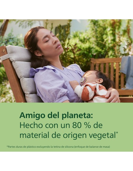 Avent Pacifier Ultra Air Nighttime Chupete Silicona Niña 6-18 meses 2 unidades