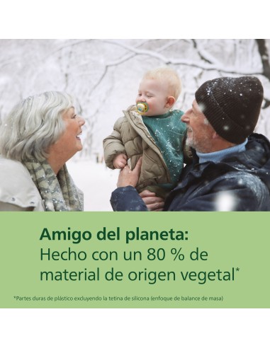 Avent Pacifier Ultra Air Nighttime Chupete Silicona Niño +18 meses 2 unidades