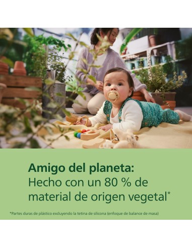 Avent Pacifier Ultra Soft Chupete Silicona Neutral 6-18 meses 2 unidades