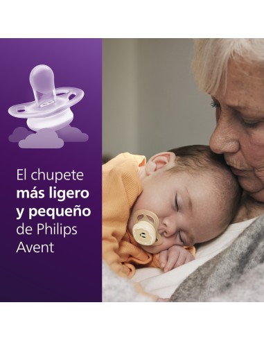 Avent Star Deco Chupete Silicona Rosa 0-2 meses 2 unidades