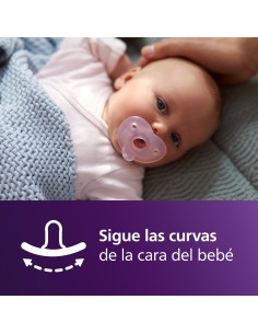 Avent Soothie Calmante Chupete Silicona Niña 0-6 meses 2 unidades 2