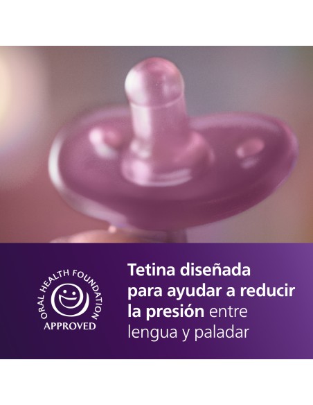 Avent Soothie Calmante Chupete Silicona Niña 0-6 meses 2 unidades