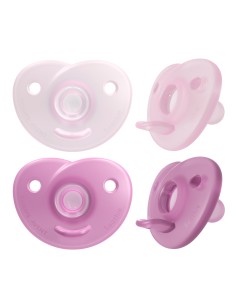 Avent Soothie Calmante Chupete Silicona Niña 0-6 meses 2 unidades
