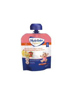 Nutribén Fruta & Go Plátano, Fresa y Yogurt Natural 90g