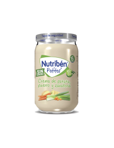 Nutribén Potito Patata, Puerro y Zanahoria 235g