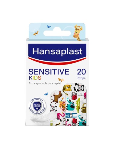 Hansaplast Sensitive Kids Adh 20 unidades