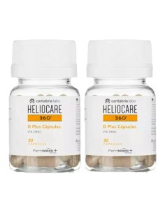 Heliocare Dplus 30 Capsulas Pack 40% en 2da unidad