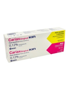 Cariax Gingival Pasta Dental Pack 2 unidades 125ml