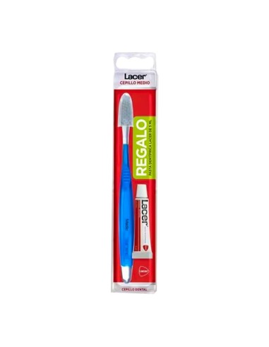 Cepillo Lacer Technic-Bl. Medium + Pasta 5ml