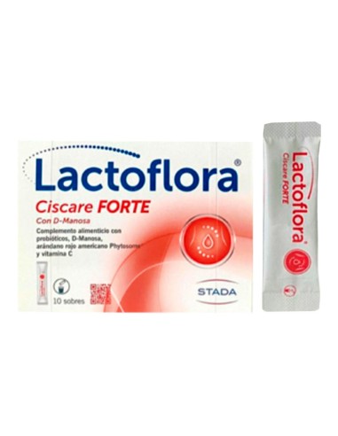 Lactoflora Ciscare Forte Sabor Limon 10 Sobres