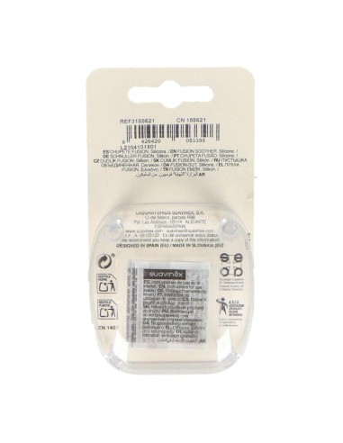 Suavinex Chupete Fusion Silicona 2-4M