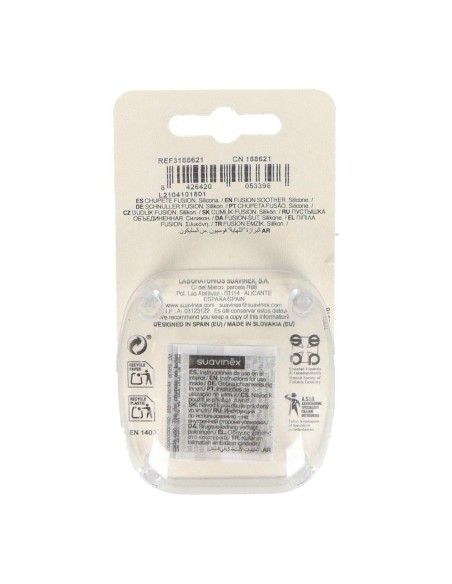 Suavinex Chupete Fusion Silicona 2-4M
