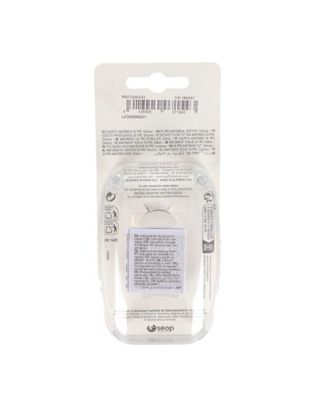 Suavinex Chupete Tetina Anatomica Silicona 6-18M 2 Unidades
