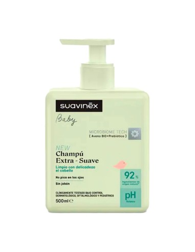 Suavinex Champu Extra Suave Jabón 500ml