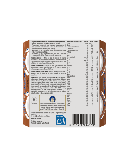 Ensure Nutrivigor Drink Chocolate 4x220ml