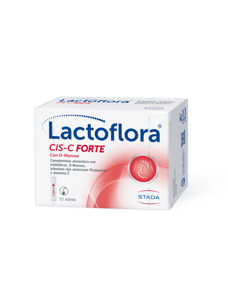 Lactoflora Ciscare Forte Sabor Limon 10 Sobres