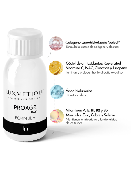 Luxmetique Fórmula Antiedad 15 viales 30ml Nutricosmético