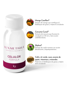 Luxmetique Fórmula Celulox 15 viales 30 ml Nutricosmético 2