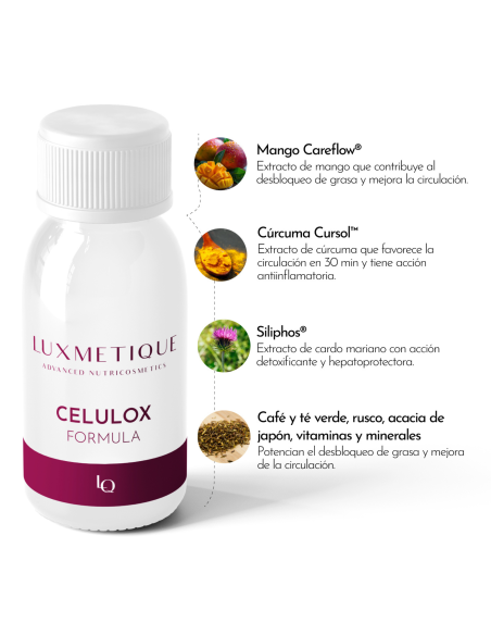 Luxmetique Fórmula Celulox 15 viales 30 ml Nutricosmético
