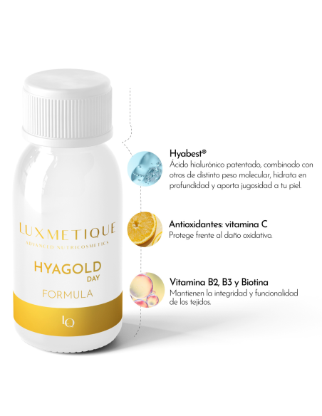 LUXMETIQUE Hyagold Day Formula 15 Viales 30ml