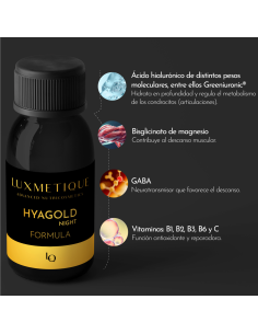 LUXMETIQUE Hyagold Night Formula 15 Viales 30ml 2