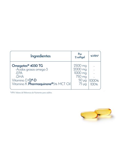 LUXMETIQUE PureOmega Fórmula 60 Perlas