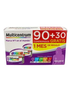 Multicentrum Pack Mujer 90+30 comprimidos