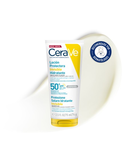 CeraVe Solar Locion Invisible Hidratante SPF50 75ml