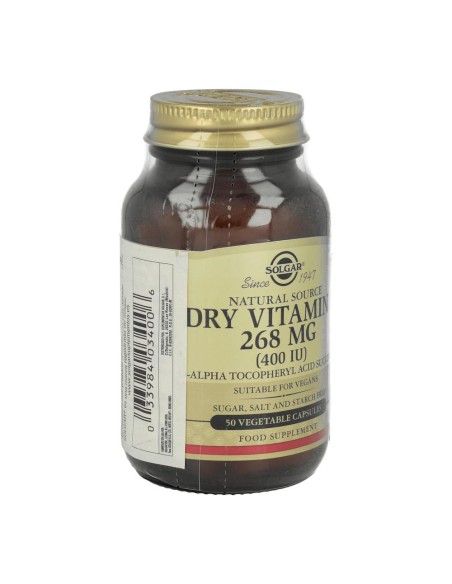 Solgar Vitamina E 268MG 50 Perlas