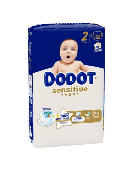 Dodot Sensitive Carry Pack Talla 2 58 unidades